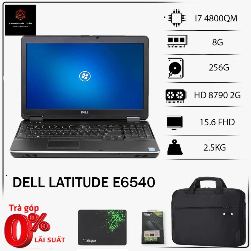 laptop đồ họa Dell E6540 Core i5 4300M i7 4810QM, VGA Radeon 8790M 2Gb