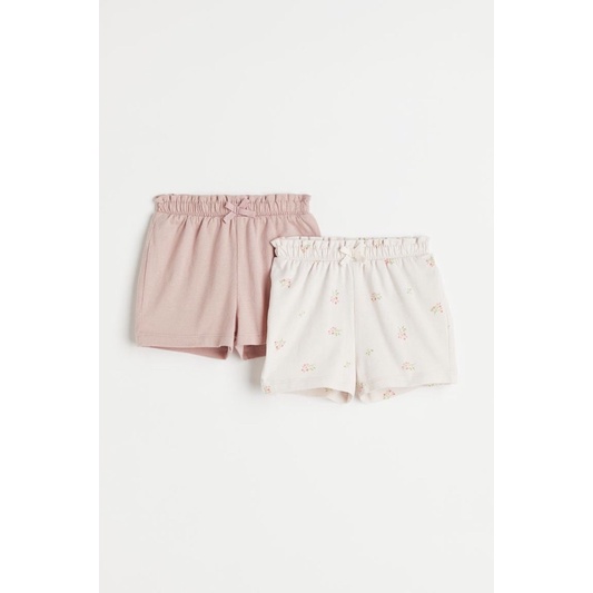 Quần short hồng bé gái H&M kèm dây rút siêu sieu dễ thương mới về ạ