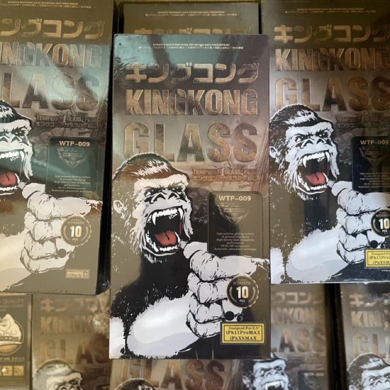 Kính cường lực iphone KingKong 6,6s,6plus,7plus,8plus,X,Xsm,11,11pro,11prm,12,12pro,12prm,13,13pro,1