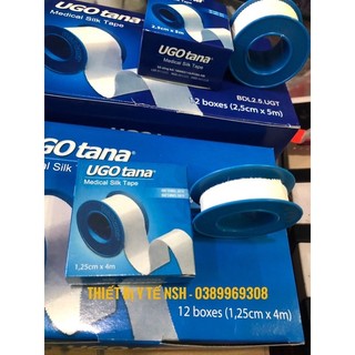 ❤ Băng keo dính cuộn vải lụa y tế UGOTANA Băng dính,băng keo cuộn vải lụa silk tape ugo tana ugotana