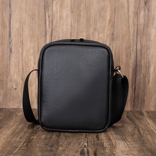 Túi đeo chéo nam da MÀU ĐẬM da loại 1 cao cấp dẻo mịn