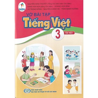 Sách - vở bài tập tiếng việt 3 tập 1