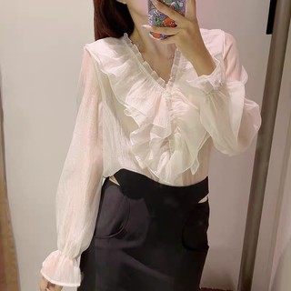 Áo tơ bèo sang chảnh (ẢNH SP CHỤP THẬT)