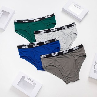 Quần lót tam giác sịp chéo brief chất liệu cotton thoáng khí - thấm hút mồ hôi tốt - mã mAVEL