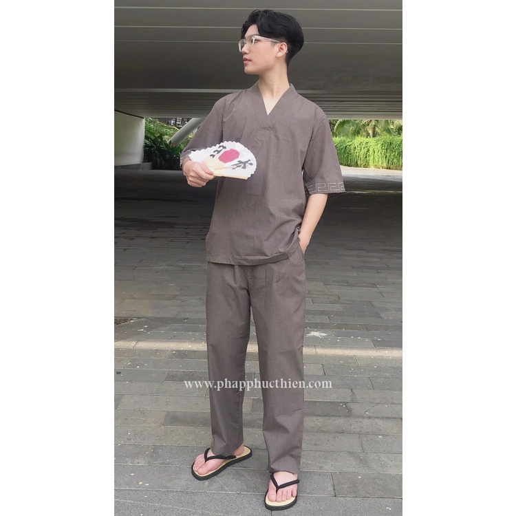 Đồ Lam Đi Chùa Nam, Nhật Nam Thêu Tay Áo