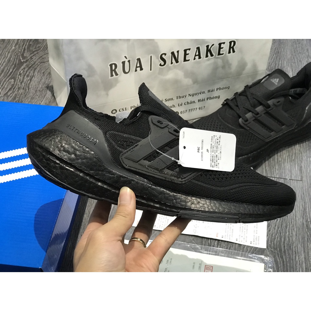 Siêu Phẩm Giày Thể Thao Sneaker UTra/Bost 7.0 Full Đen Đế Ép Siêu Hot Cao Cấp Ảnh Thật + freeship + Tặng Tất