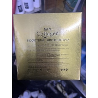 Kem hấp ủ tóc collagen 24k MTN 1000ml