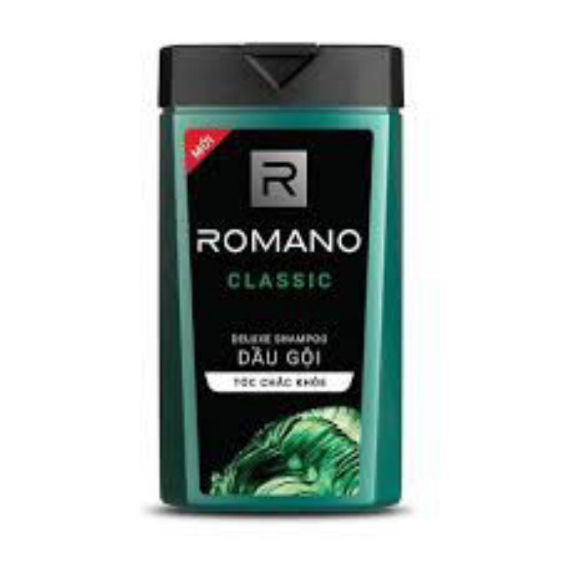 Dầu Gội Cao Cấp Cho Nam Romano Classic 180g new