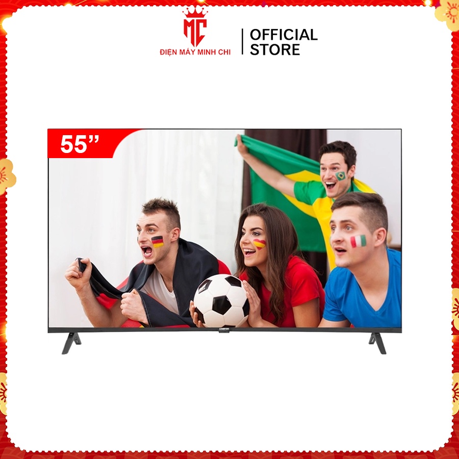Smart Tivi 4K Asanzo 55 Inch Model 55U73 Bảo Hành 2 Năm Tại Nhà Điều Khiển Thông Minh
