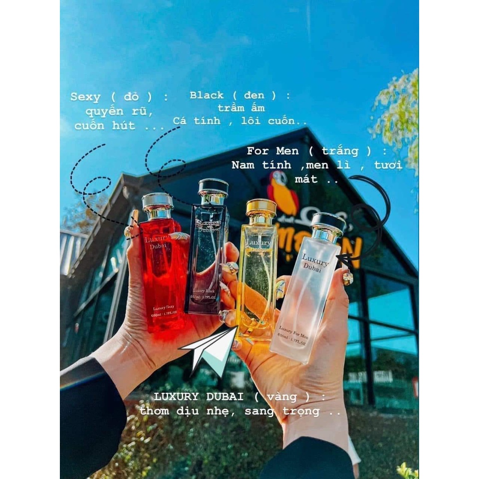 Nước hoa LUXURY DUBAI Phiên bản 50ml