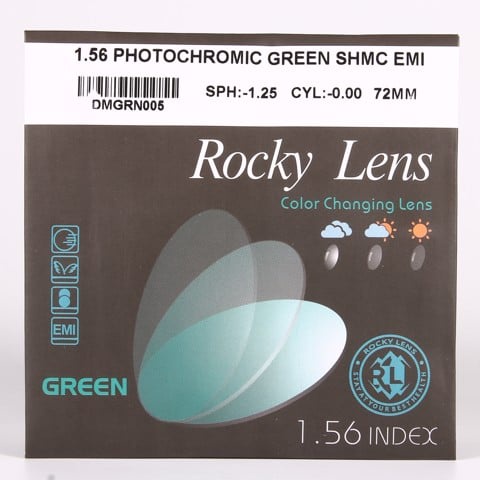 Tròng Kính Đổi Màu 1.56 Trendy Rocky Photochromic Chính Hãng