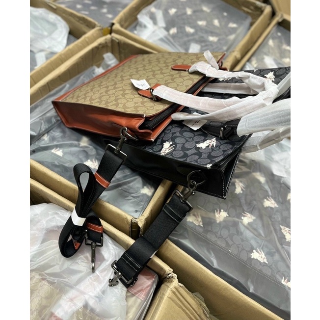 Túi C0ach Graham Tote Unisex xịn sò