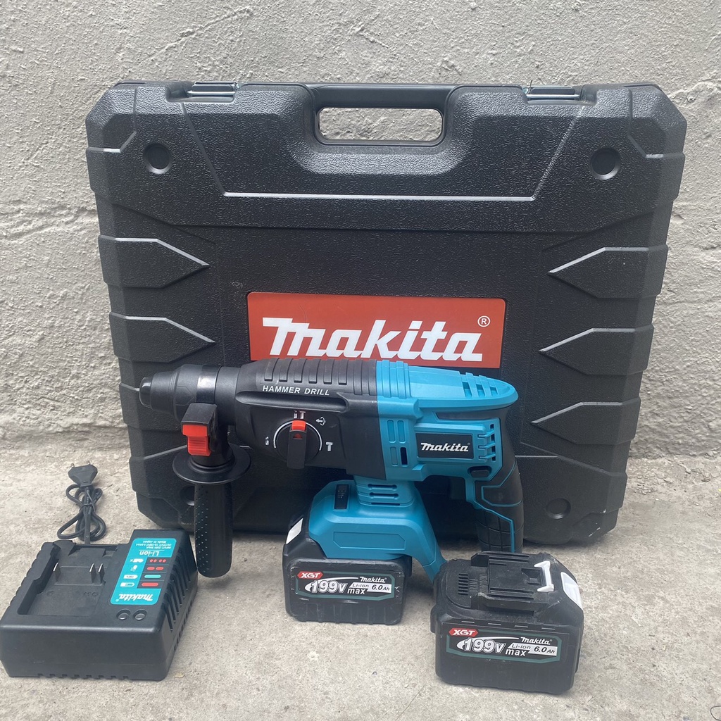 Máy khoan đục pin 3 chức năng makita- bảo hành 1 năm