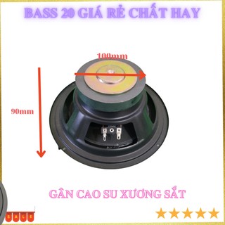 Củ loa bass 20 gân cao su công suất 200W giá rẻ -1 chiêc