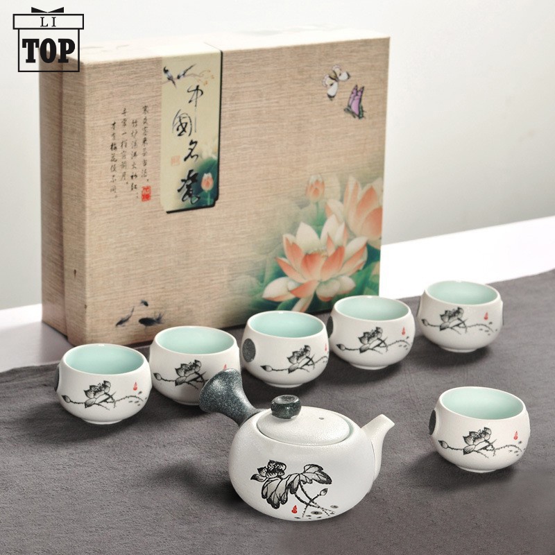 Bộ ấm trà và tách trà chất lượng cao