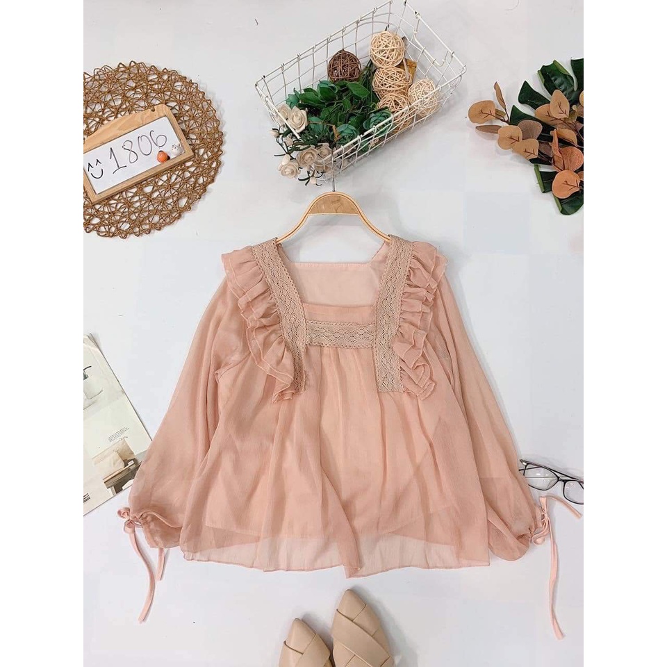 Áo bèo vai cực hót