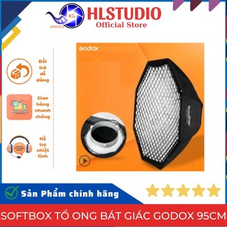 Softbox tổ ong bát giác Godox 95cm HL Studio