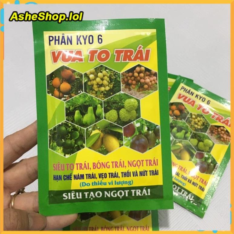Vua to trái, to quả 30gr -Giúp lớn trái, bóng đẹp quả, hạn chế nứt quả, nám quả Ashe.lol