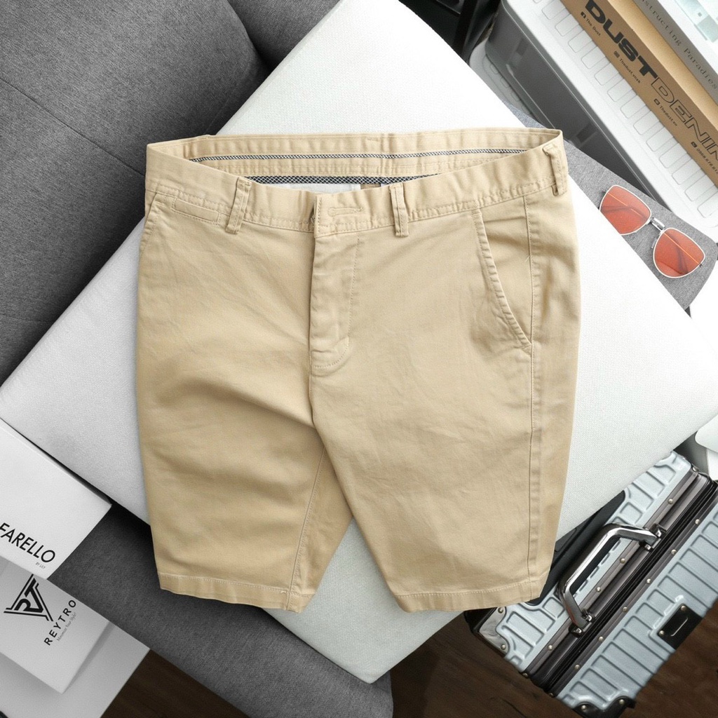 Quần short nam ZARA vải kaki cao cấp 5 màu cơ bản - SIÊU PHẨM THỜI TRANG XUÂN HÈ 2023😎