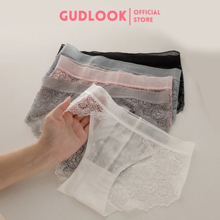 Quần Lót Nữ Ren GUDLOOK Sexy SU phối Ren xuyên suốt Siêu sexy quyến rũ