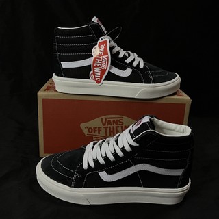 Giày Vans Vault Sk8 high cao cổ đen trắng bản cao cấp
