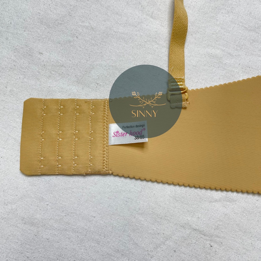 Áo ngực Thái Lan không gọng có mút, nâng, áo lót su đúc cao cấp 3 móc, Sisterhood 1010, Sinny