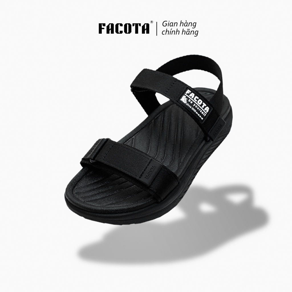 FACOTA │Giày Sandal Unisex thể thao Facota V6S SP01 - ĐEN FULL