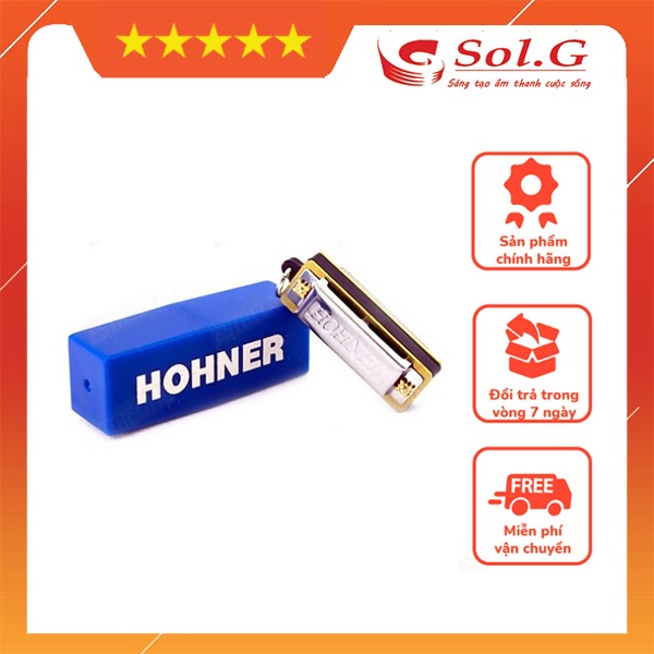 Kèn Harmonica Mini 4 lỗ Hohner M12505 - Nhập Khẩu Chính Hãng 2021 Phân Phối Nhạc Cụ Phụ Kiện Chính Hãng SolG