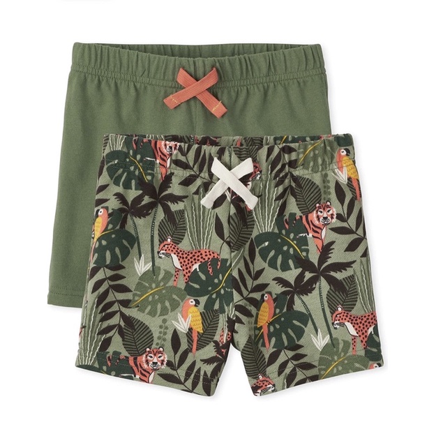 Quần short bé trai xuất dư xịn chất da cá + cotton