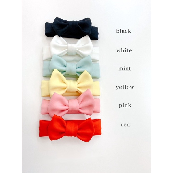 Turban nơ dựng Hàn