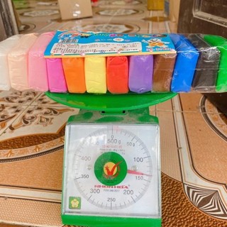 Đất sét Nhật,đất nặn tư khô 12 màu cao cấp siêu nhẹ