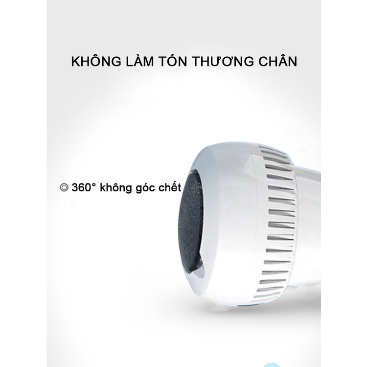 🏡2023 phong cách mới nhất🏡máy chà gót chân Tẩy tế bào chết Tẩy vết chai Với hai đầu mài Với chức năng hút