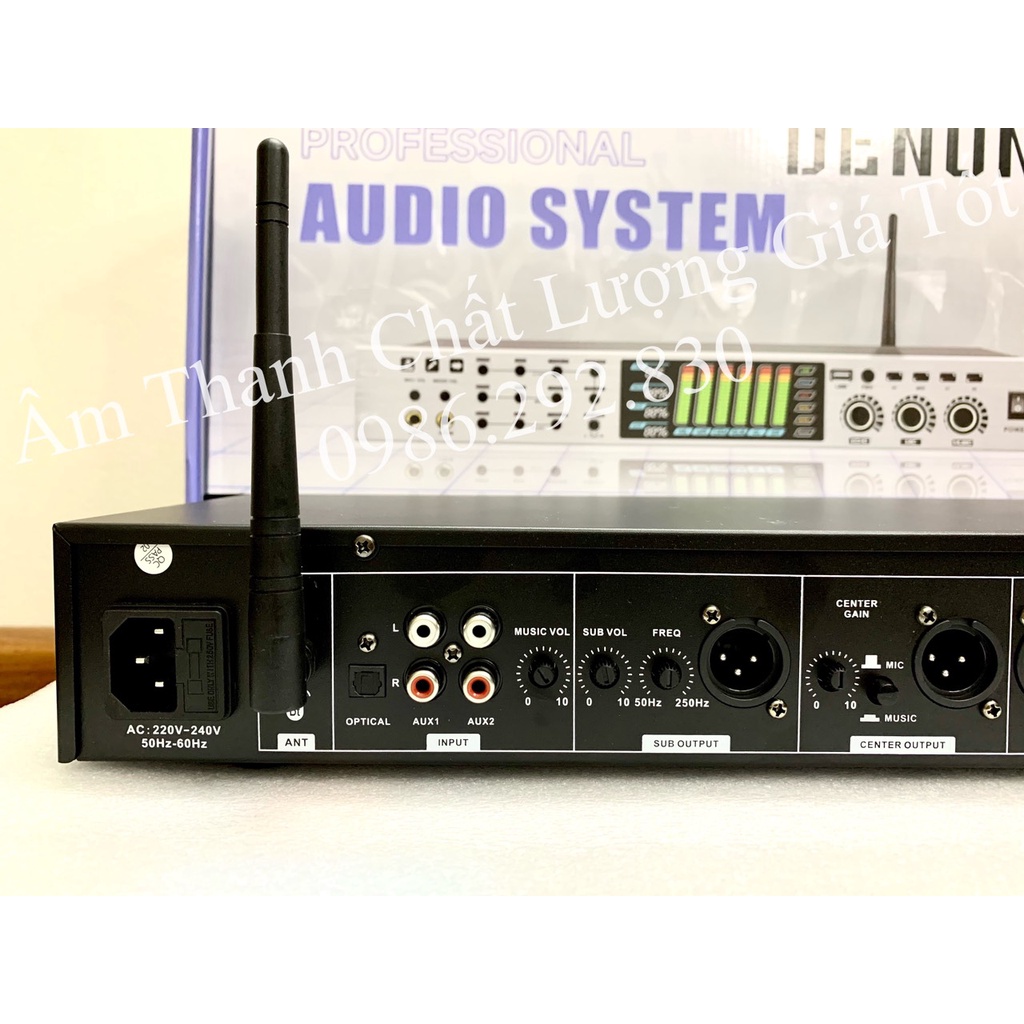 Vang Lai Số  D1000 Kết Nối Quang Học OPTICAL,BLUETOOTH,USB,AV..Dòng Karaoke Chuyên Nghiệp