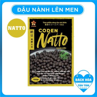 Natto Đen - Đậu Nành Lên Men MANGALA Túi Viên 100g (Công Nghệ Nhật Bản)