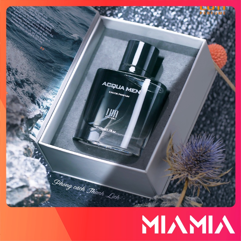 Nước Hoa Nam Acqua Men Lua Perfume Phiên Bản Mới 60ml  - Nước Hoa Nam Chính Hãng