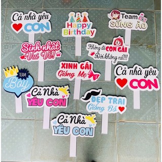 Hastag cầm tay sinh nhật