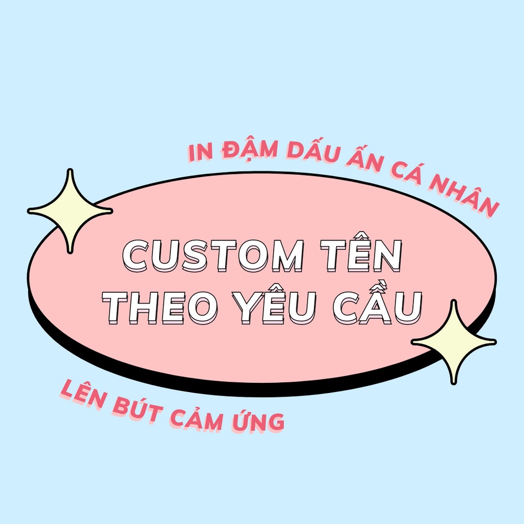 CUSTOMIZE Tên Lên Bút Theo Yêu Cầu