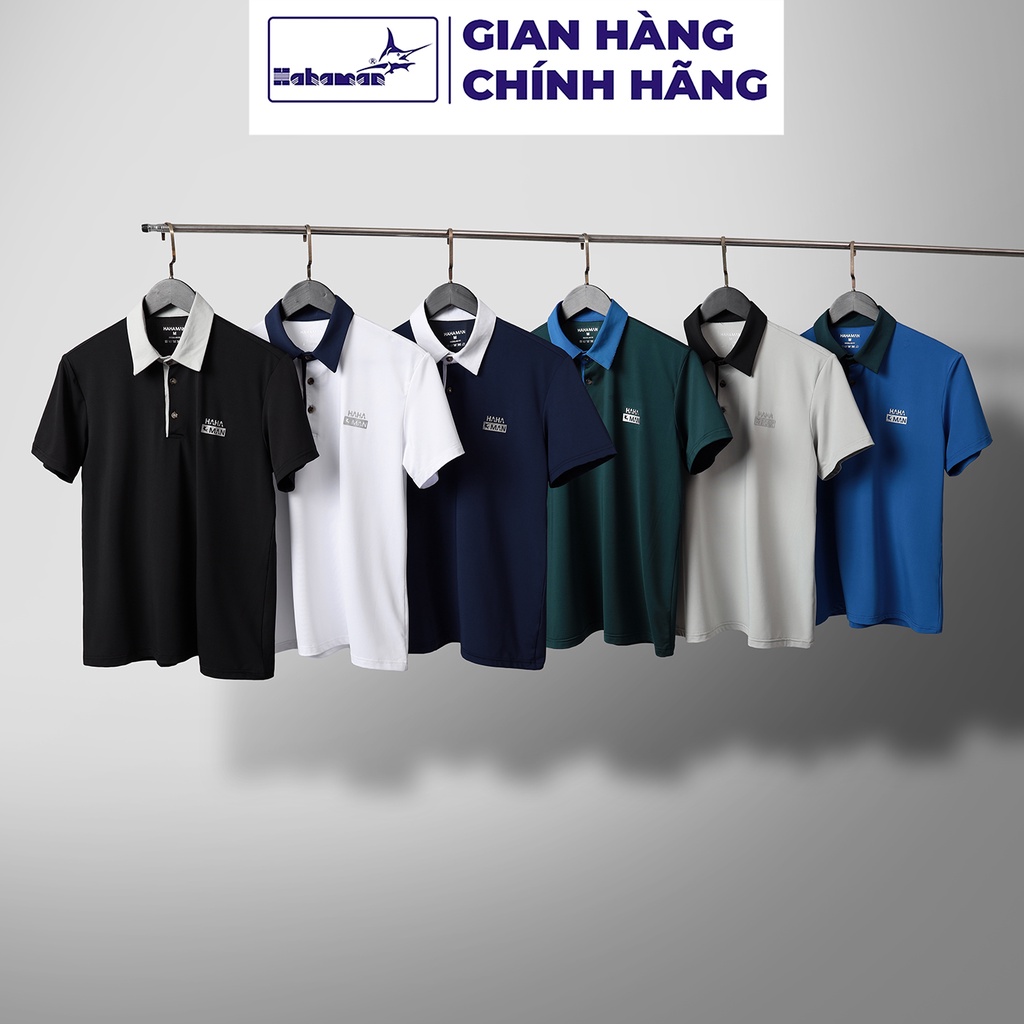 Áo polo nam thể thao HAHAMAN thoáng khí hút mồ hôi cao cấp ATTCB6004