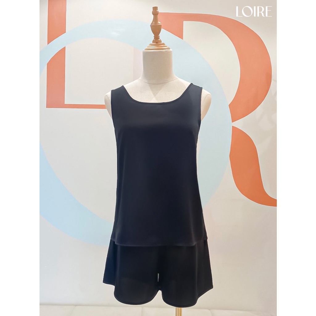 Bộ Đồ Ngủ Lụa Cộc Basic Loirechic BCC01