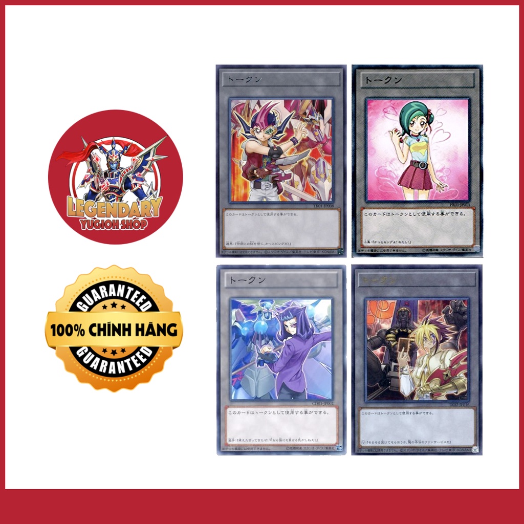 Bộ Sưu Tập - Token - Nhân Vật Anime Yugioh ZEXAL:Yuma, Astral,...