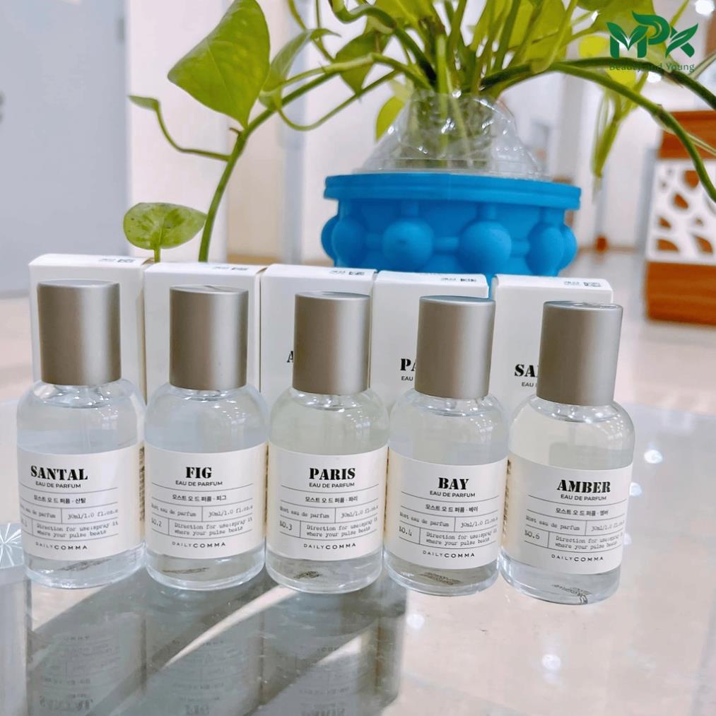 Nước hoa Santal Eau De Parfum DailyComma 30ml - Hàng nội địa Hàn Quốc - MPX