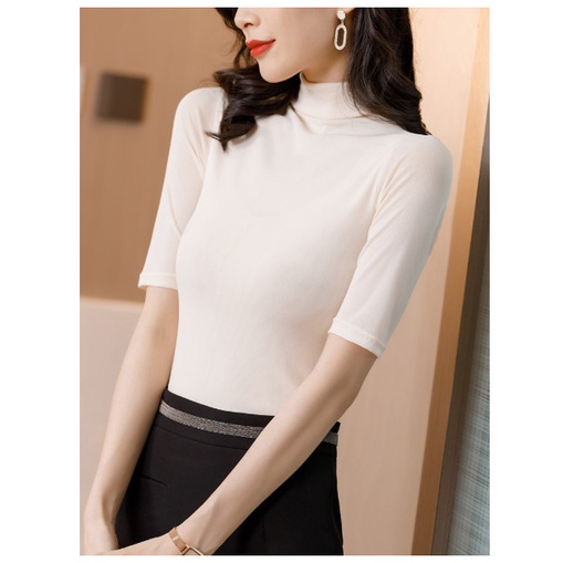 (HÀNG SẴN) Áo Thun Tay Lưới Mỏng Ôm Sát Ngọt Ngào SM44 - Hàng Quảng Châu Cao Cấp