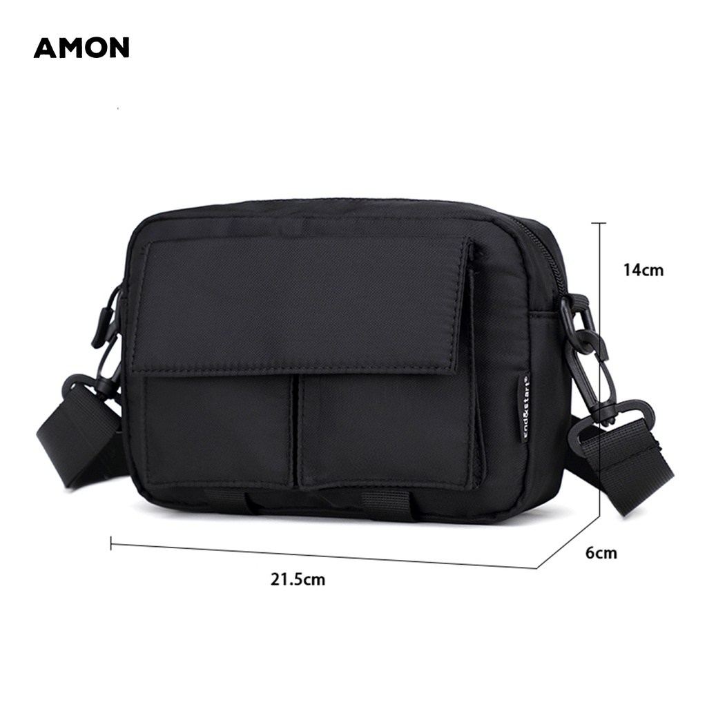 Túi Đeo Chéo Thời Trang Nam Nữ AMON MUYAK - Vải Polyester Kháng nước