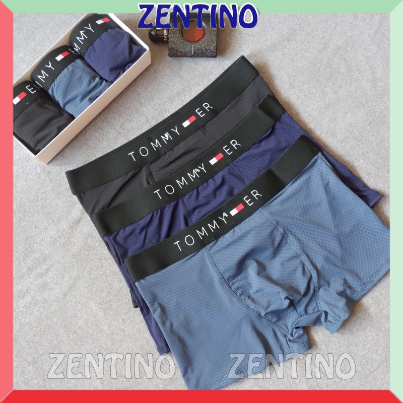 Quần lót đùi nam thông hơi, quần sịp đùi nam boxer co giãn mát mẻ màu đẹp - Zentino