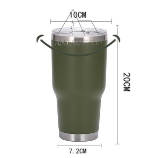Ly giữ nhiệt 900ml tặng túi + ống hút shop an lac