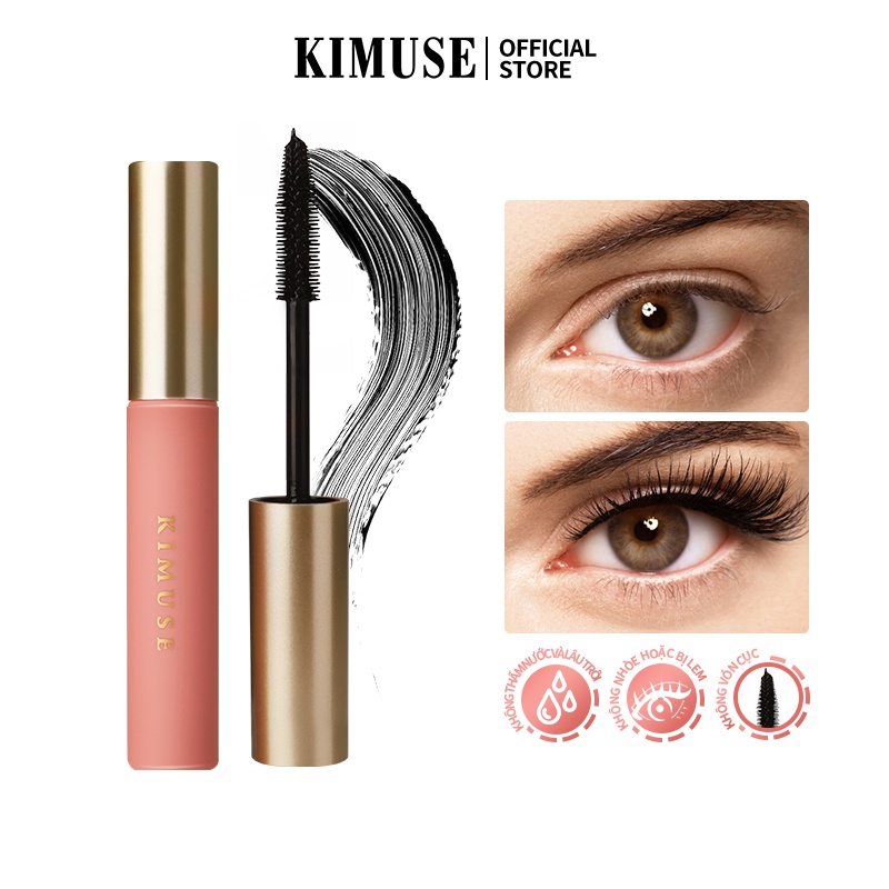 Mascara KIMUSE làm dày mi trang điểm mắt 8g