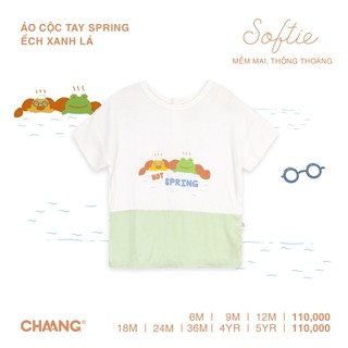 Chaang SS2023 Áo cộc tay Spring cho bé