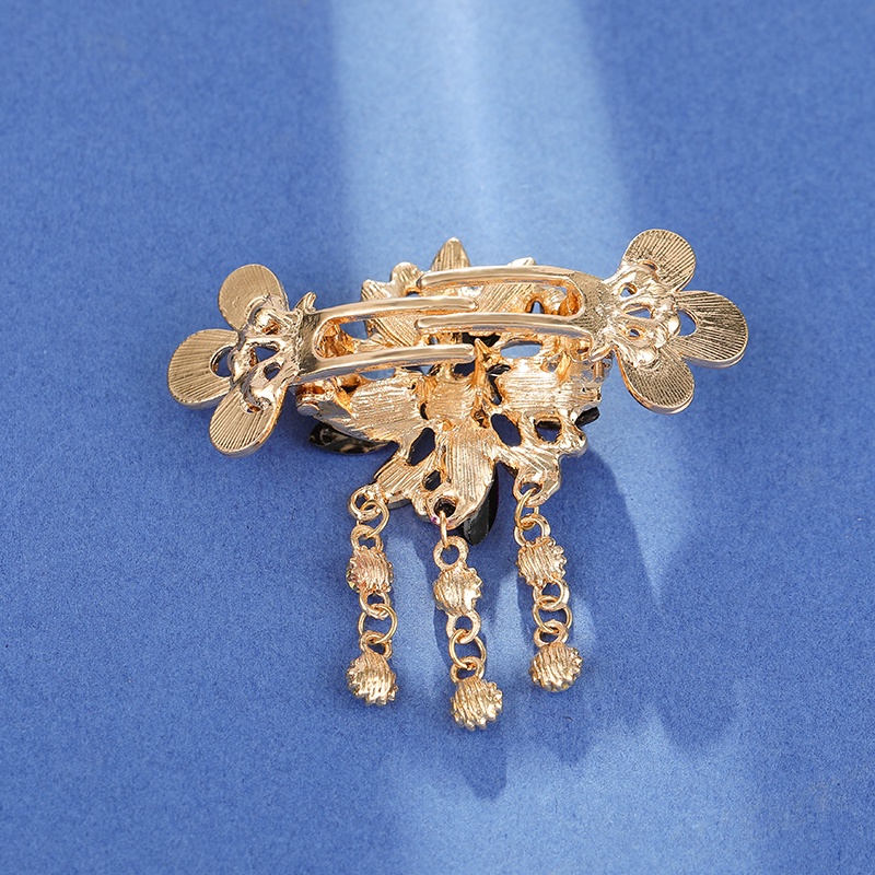 Kẹp Tóc Đính Đá Cỡ Vừa Thời Trang Cho Nữ