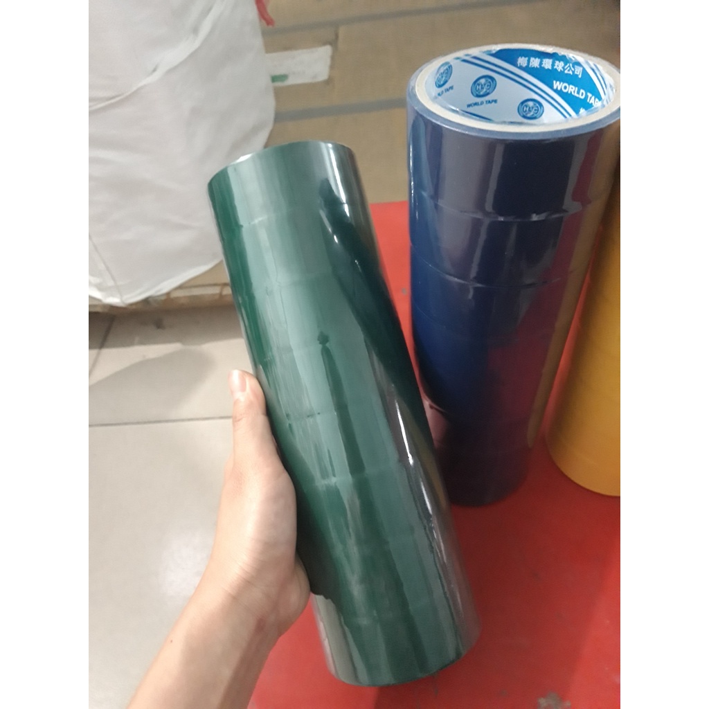 Cả 1 cây gồm 8 cuộn băng keo simili gân dán gáy sách Siêu rẻ