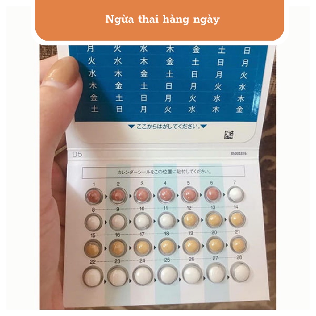 Miếng ngừa thai 28 ngày từ Nhật Bản